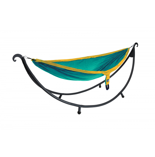 EAGLES NEST OUTFITTERS ENO-SOLO POD SINGLE HAMMOCK STAND CHARCOAL